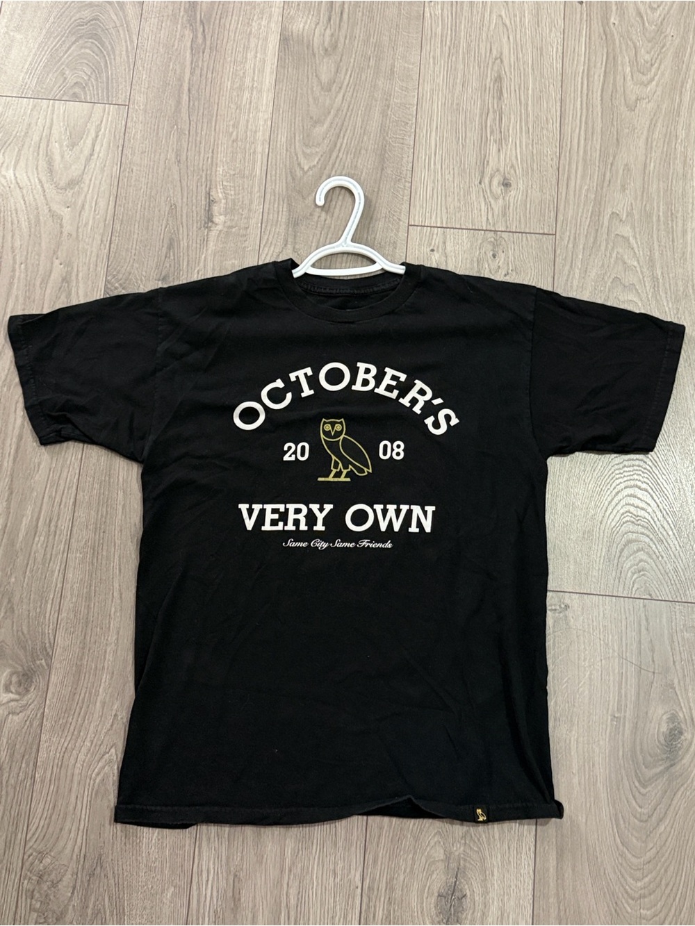 October's Very Own (OVO) Black Graphic Tee